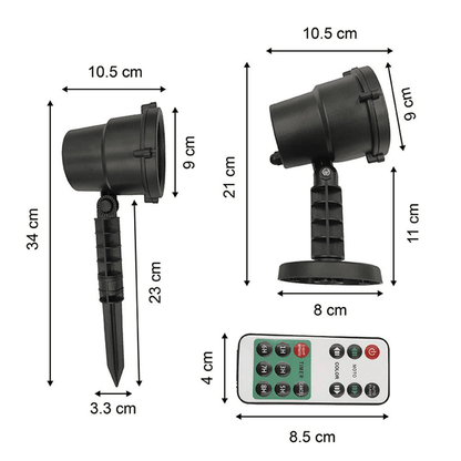 Proyector Luz Led Multipunto